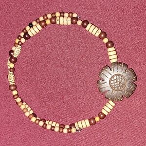 Handcrafted Wood Beaded Taino Ckoker✨️ 😍